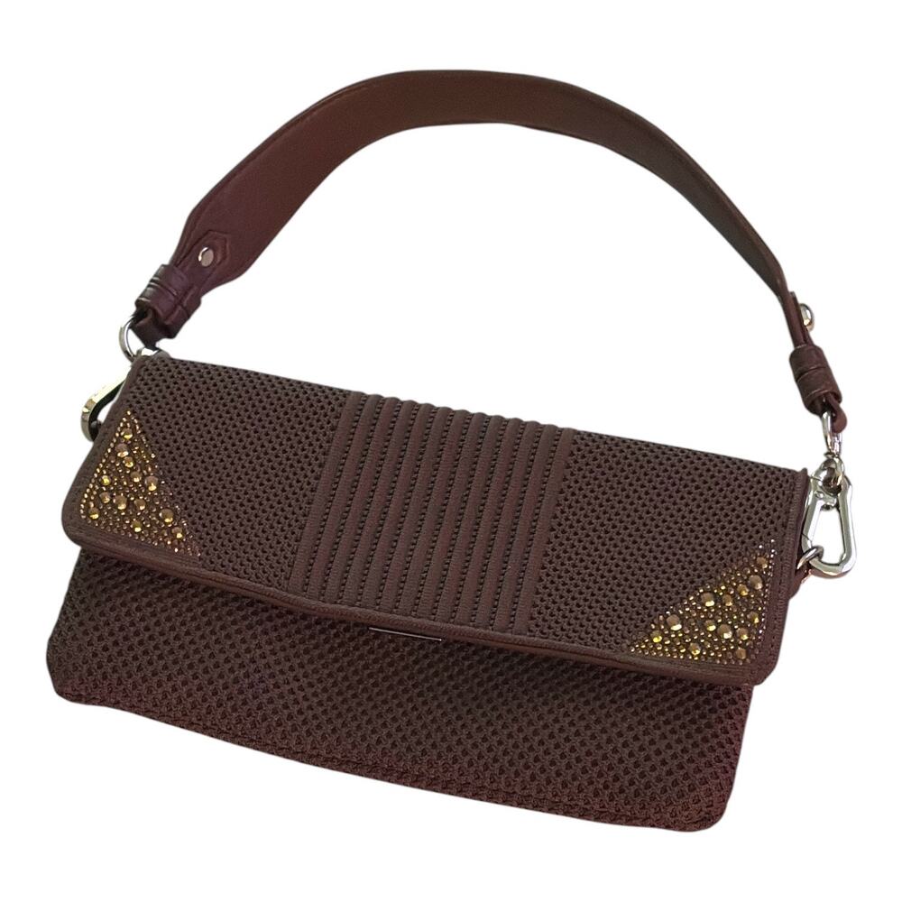 Steve Madden Coco Brown Damen Shoulder Clutch Bag